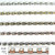 CH848 - 3mm Rhinestone Chain, Solid Brass Electroplated (Per Foot)