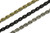 CH854 - 5mm Rope Chain, Solid Brass Electroplated (Per Foot)