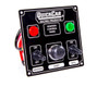 Ignition Panel - Ignition Switch Acc. Switch Start Button & 2 Pilot Lights Black