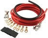 Battery Cable Kit 2 AWG 15' Red & 2' Black cable 2 battery Terminals 8 power rings