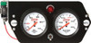 QuickCar Sprint Deluxe 2 Gauge with warning kit OP/WT
