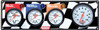 QuickCar 3-1 Gauge Panel OP/WT/OT WITH 3-3/8" Tachometer