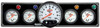 QuickCar Grand National OP/WT/OT/FP WITH 5" Tachometer Black