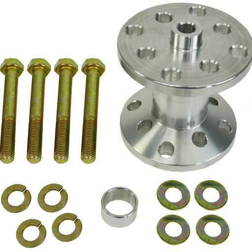 KRC Power Steering KRC 15825000 BILLET ALUMINUM FAN SPACER KIT 2.5" LONG