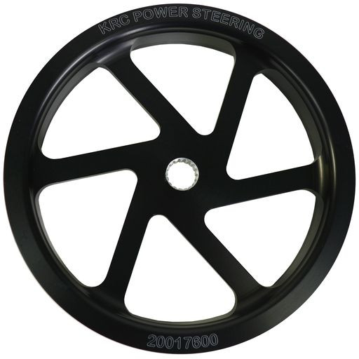 KRC Power Steering KRC 20017600 6.0" ALUMINUM SERPENTINE PULLEY