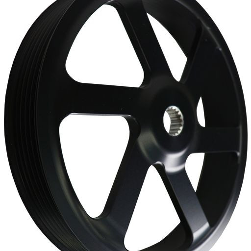 KRC Power Steering KRC 20019600 6.0" AL SERPENTINE PULLEY, F-BODY