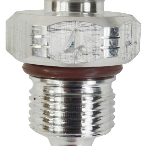 KRC Power Steering KRC 25304000 ALUMINUM FLOW VALVE, -6 MALE, ID:4