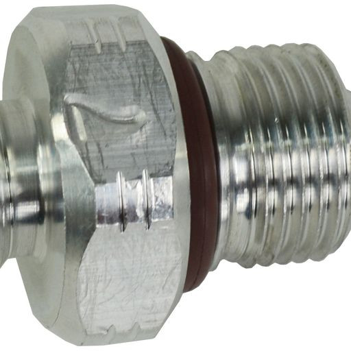 KRC Power Steering KRC 25307000 ALUMINUM FLOW VALVE, -6 MALE, ID:7