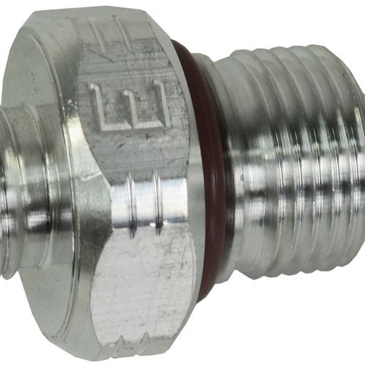 KRC Power Steering KRC 25312000 ALUMINUM FLOW VALVE, -6 MALE, ID:E