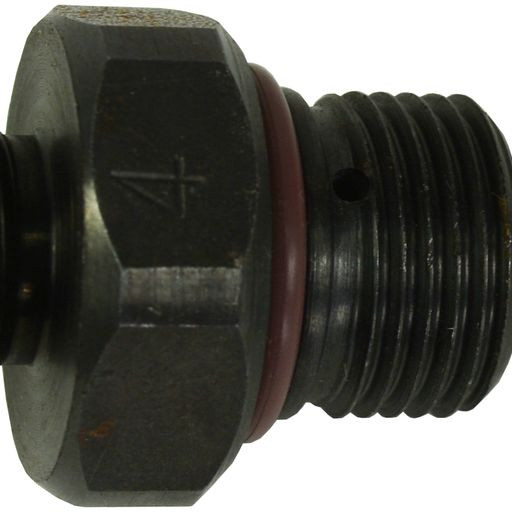 KRC Power Steering KRC 25404000 STEEL FLOW VALVE, -6 MALE, ID:4