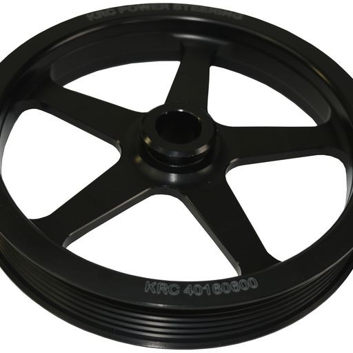 KRC Power Steering KRC 40160600 6" ALUM SERP  PULLEY FOR SAGINAW PUMP