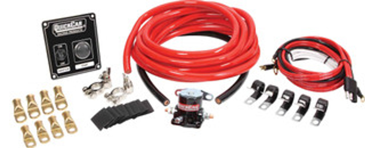2 AWG Wiring Kit with 50-102 Bat. Cable Wire Harness Solenoid & Wire Clamps 2 AWG Wiring Kit with 50-102 Bat. Cable Wire Harness Solenoid & Wire Clamps