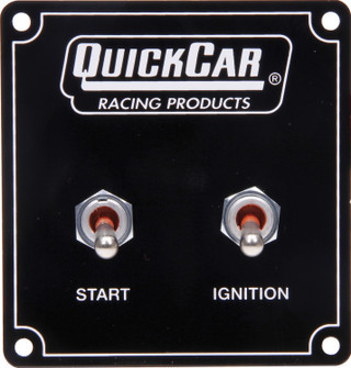 Ignition Panel Weatherproof 2 Switch with Pigtail