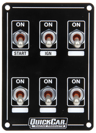 Ignition Panel Weatherproof 6 Switch Dual Ignition Weatherpack