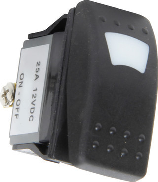 Lighted On/Off Rocker Switch Red