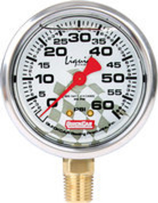 60 PSI Liquid Filled Gauge Only