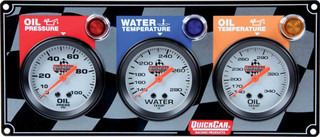 QuickCar 3 Gauge Panel OP/WT/OT