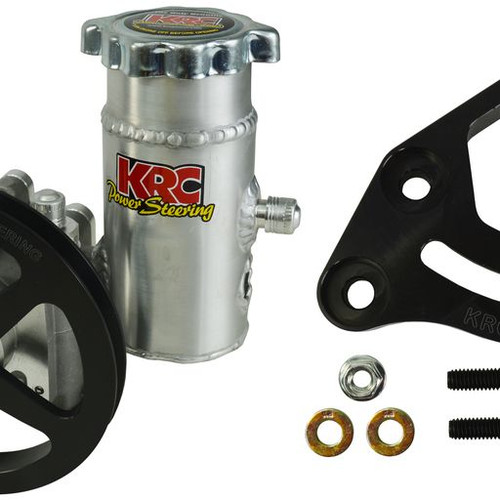 KRC Power Steering ESP 18010115 SBC BLOCK MOUNT ELITE BOT PUMP W/6IN V-B