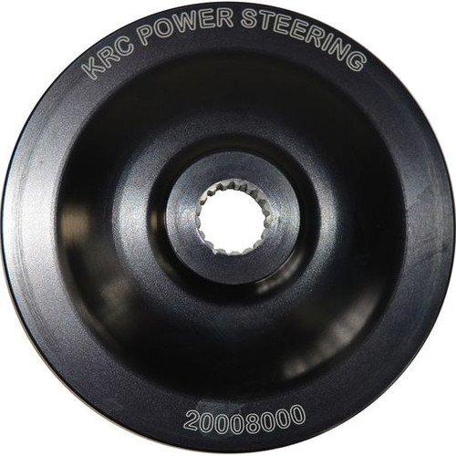 KRC Power Steering KRC 20008000 3.5" ALUMINUM V-BELT PULLEY