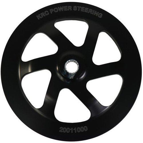 KRC Power Steering KRC 20011000 6.0" ALUMINUM V-BELT PULLEY, GM OFFSET