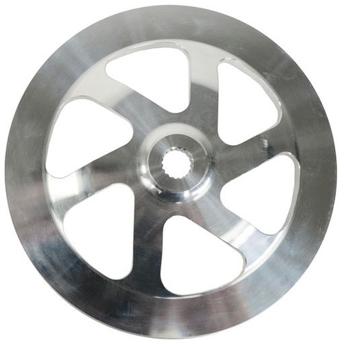 KRC Power Steering KRC 20011000-NP 6.0" ALUMINUM V-BELT PULLEY, GM OFFSET