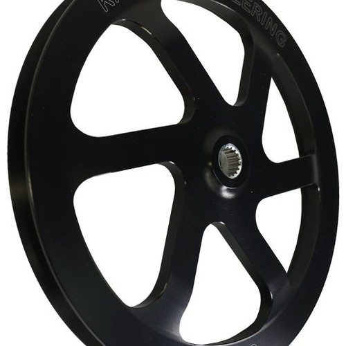 KRC Power Steering KRC 20013000 8.0" ALUM V-BELT PULLEY (ALUM PUMP)