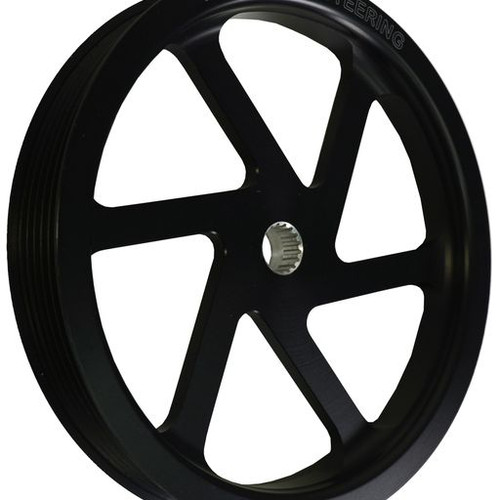KRC Power Steering KRC 20017600 6.0" ALUMINUM SERPENTINE PULLEY