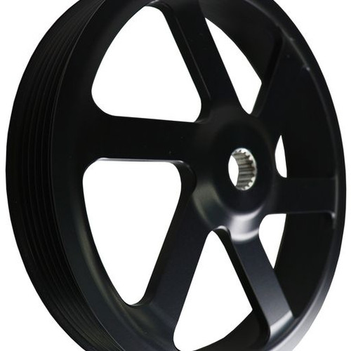 KRC Power Steering KRC 20019600 6.0" AL SERPENTINE PULLEY, F-BODY