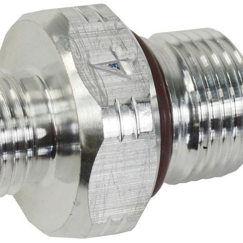 KRC Power Steering KRC 25304000 ALUMINUM FLOW VALVE, -6 MALE, ID:4