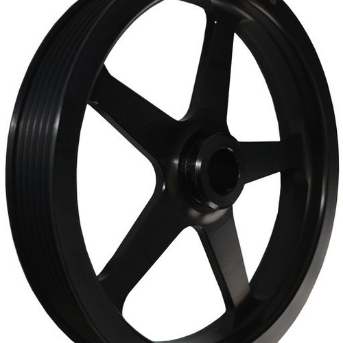 KRC Power Steering KRC 40160600 6" ALUM SERP  PULLEY FOR SAGINAW PUMP