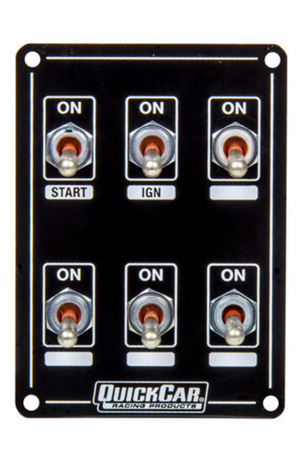 Ignition Panel Weatherproof 6 Switch Single Ignition with Dual Pickups Ignition Panel Weatherproof 6 Switch Single Ignition with Dual Pickups