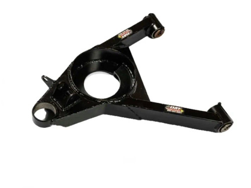 Late model lower control arm. This is a very sturdy design built and manufactured at Day Racing Products. Late model lower control arm. This is a very sturdy design built and manufactured at Day Racing Products.