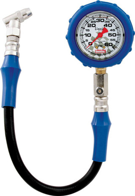 60 PSI Liquid Filled Tire Pressure Gauge 60 PSI Liquid Filled Tire Pressure Gauge