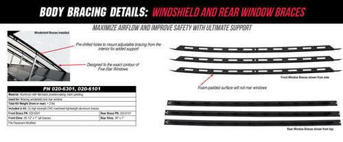 MODIFIED WINDOW BRACES MODIFIED WINDOW BRACES