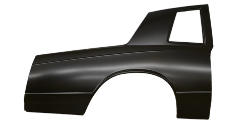 88' MONTE CARLO FACTORY QUARTER PANEL SKIN 88' MONTE CARLO FACTORY QUARTER PANEL SKIN