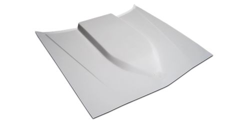 2-1/2" SCOOPED HOOD NON ABC BLACK 2-1/2" SCOOPED HOOD NON ABC BLACK