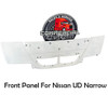 NISSAN UD 1800, 2300, 2600 FRONT PANEL - NARROW CABIN -  1995 - 2011 - White