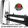 KENWORTH T680/880 DOOR MIRROR WITH CHROME COVER - 2013-2019