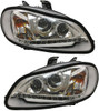 FREIGHTLINER M2 HEADLIGHT WITH LED BAR - SET 2002-2014