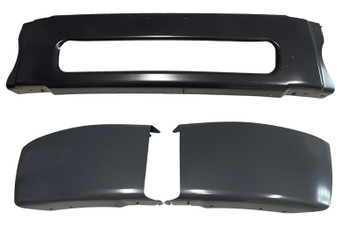 FREIGHTLINER M2 106 112 BUSINESS CLASS STEEL BUMPER - DARK GREY- 2003 - 2020