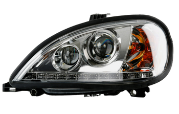 Freightliner Columbia Headlight with LED Strip