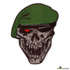 SOLDIER ELITE SILENT DEATH WITH GREEN BERET FULLY EMBROIDERED PATCH FROM WIZARD PATCH 