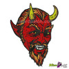 WIZARD PATCH SATAN'S DEVILS REJECT LARGE 10 INCH EMBROIDERED BIKER BACK PATCH