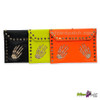 LADIES / GIRLS FIRM COVER CLUTCH PURSE WITH SKELETON HANDS DESIGN