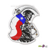 TEXAS REBEL REAPER EMBROIDERED BADGE PATCH FLAG HOLDING COUNTRY OF YOUR CHOICE TEXAS