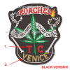 NEW ROACHES CHEECH AND CHONG LAST MOVIE TC-RARE LIMITED EDITION FULL SIZE BADGE IRON ON BACK EMBROIDERED LOGO PATCH