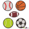 EMBROIDERED BADGE SPORTS BALLS EMBROIDERY PATCH IRON OR SEWN ON LOGO BASKETBALL FOOTBALL SOCCER TENNIS BASEBALL