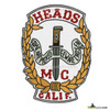 Heads California large back patch CC & company