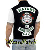 MAYANS MC gang club badge embroidered screen accurate patches, this is the complete 7 piece full vest set!