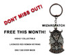 FREE RED DEMON KEYRING WITH EVERY RED DEMON PATCH SOLD THIS MONTH ONLY